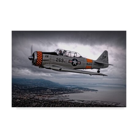 Trademark Fine Art Thomas T 'Over Under' Canvas Art, 12x19 1X07645-C1219GG